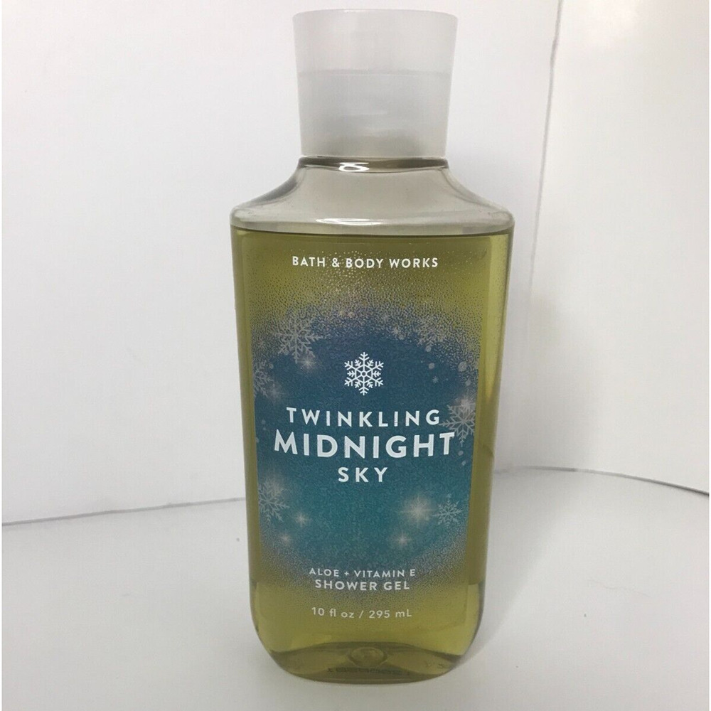 Bath & Body Work Twinkling Midnight Sky Shower Gel 10.OZ Aloe Vitamin C New